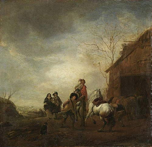 Reitbahn, 1643, Philips Wouwerman