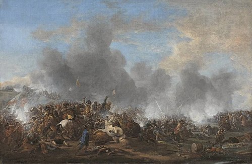 The Battle of Nordlingen, 1666, Philips Wouwerman