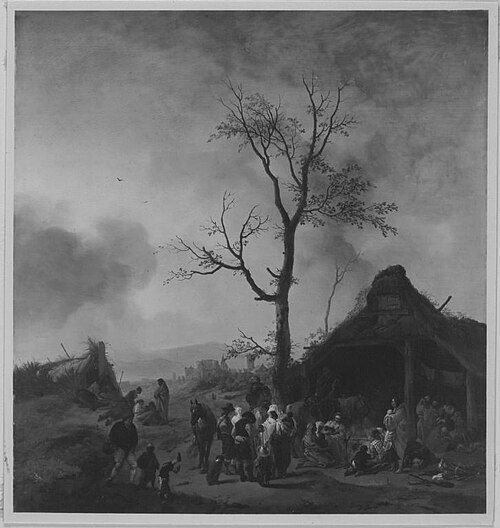 A Gypsy Encampment, 1643, Philips Wouwerman