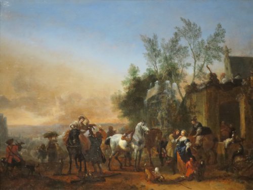 The Hunters' Return, 1660, Philips Wouwerman
