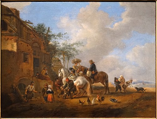A Farrier's Shop, 1640, Philips Wouwerman