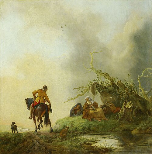 Spaens heydinnetje, 1646, Philips Wouwerman