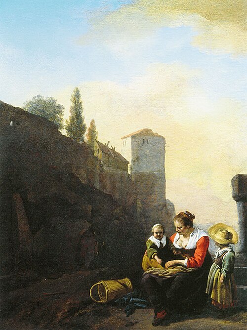 Landscape with Figures, 1652, Philips Wouwerman