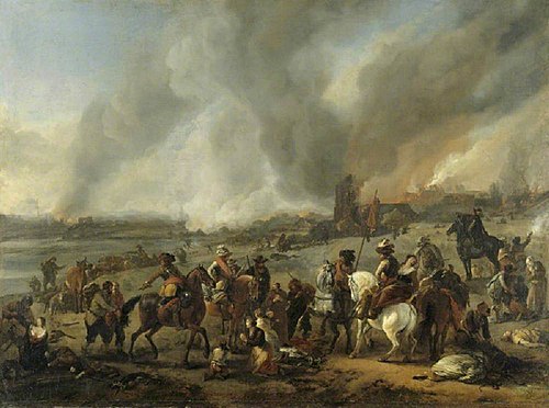 The Miseries of War, 1653, Philips Wouwerman