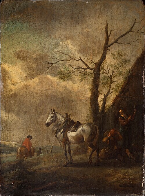 The resting place, 1650, Philips Wouwerman