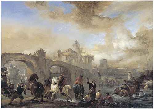 L'Abreuvoir, 1660, Philips Wouwerman