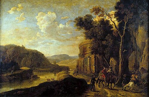 Return from the Hunt, 1640, Philips Wouwerman