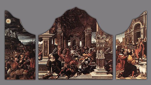 Polyptyque de Job et de Lazare, 1521, Bernard van Orley