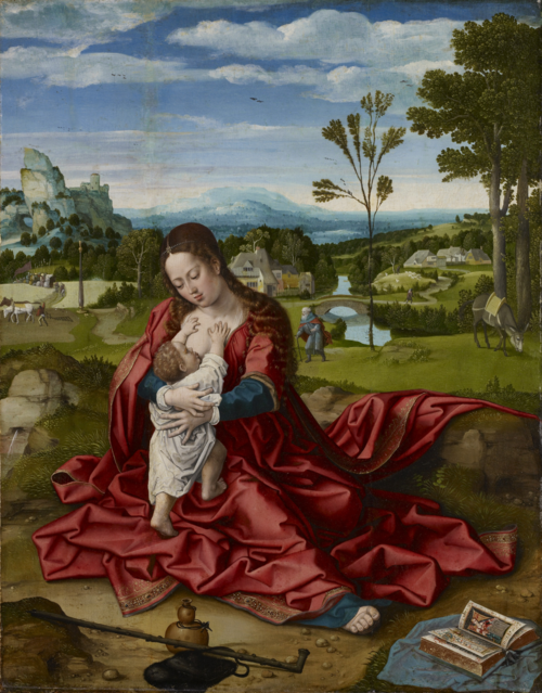 Rest on the Flight into Egypt, 1522, Bernard van Orley