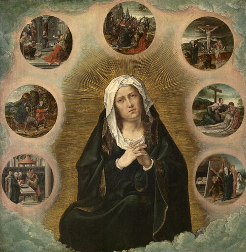 The Seven Sorrows of Mary, 1526, Bernard van Orley