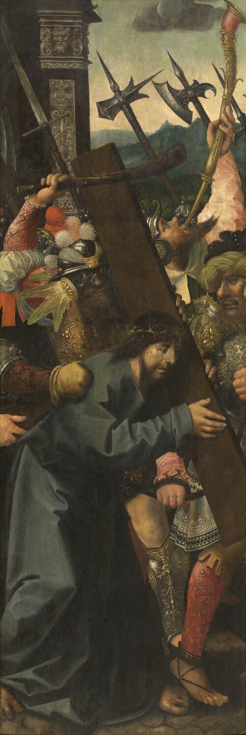 The Bearing of the Cross, 1530, Bernard van Orley