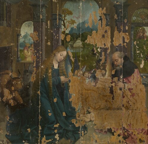 The Nativity, , Bernard van Orley