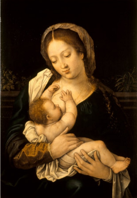 La Sainte Vierge avec l'Enfant Jésus., 1520, Bernard van Orley