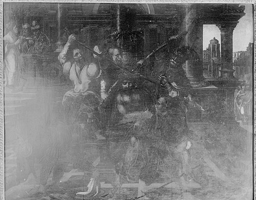 Le Couronnement d'épines, 1530, Bernard van Orley