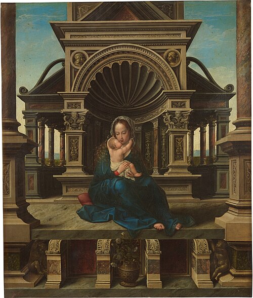 Vierge de Louvain, 1516, Bernard van Orley