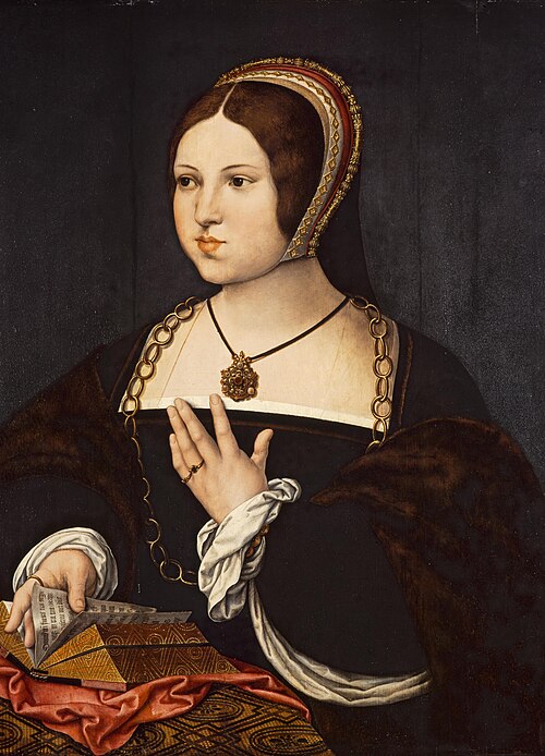 Marie Haneton, 1518, Bernard van Orley