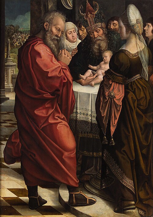 Presentation of Christ, 1527, Bernard van Orley