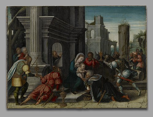 The Adoration of the Magi, 1533, Bernard van Orley