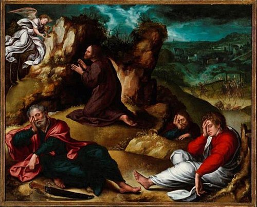 Agony in the Garden, 1531, Bernard van Orley