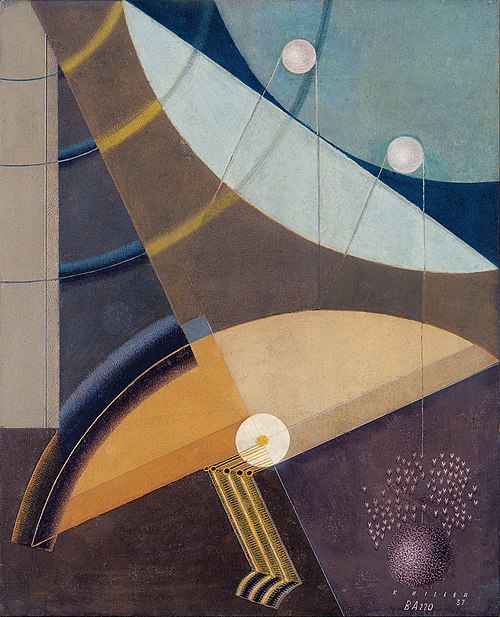 Kompozycja BA220, 1937, Karol Hiller