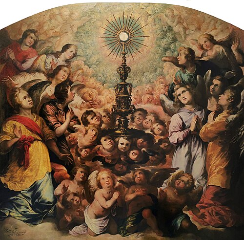 Exaltation of the Eucharist, 1641, Francisco de Herrera le Vieux