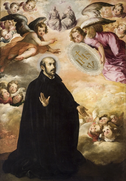 Glorificación de San Ignacio de Loyola, 1629, Francisco de Herrera le Vieux