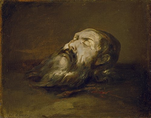 Cabeza de santo degollado, 1601, Francisco de Herrera le Vieux