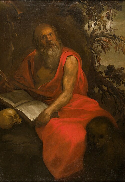 Saint Jerome, 1640, Francisco de Herrera le Vieux
