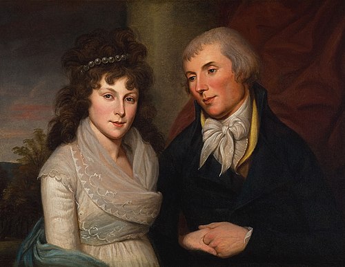 Mr. and Mrs. Alexander Robinson, 1795, Charles Willson Peale