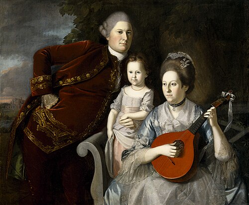 The Edward Lloyd Family, 1771, Charles Willson Peale