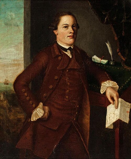 New England Merchant, 1765, Charles Willson Peale