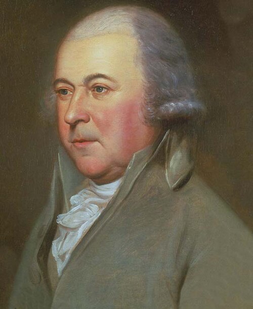 Porträt des John Adams (1735-1826), 1791, Charles Willson Peale