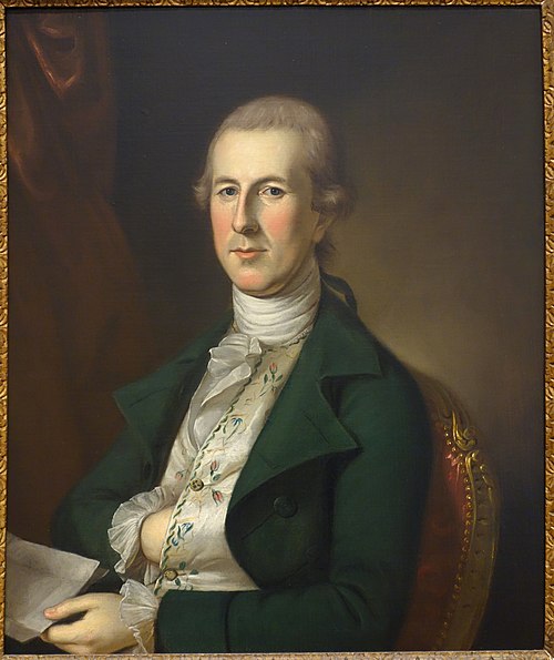 Portrait of Mr. Thomas Russell, , Charles Willson Peale
