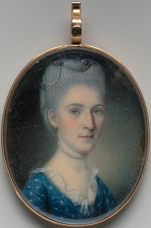 Mrs. Joseph Donaldson (Frances Johnston), 1776, Charles Willson Peale