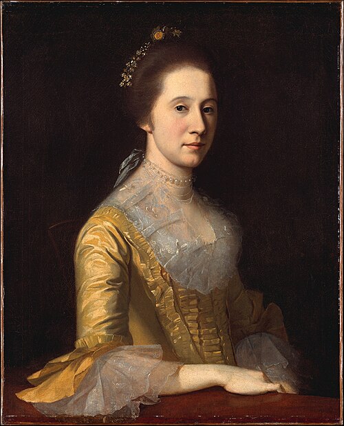 Margaret Strachan (Mrs. Thomas Harwood), 1771, Charles Willson Peale