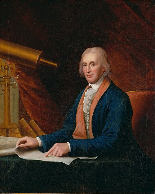 David Rittenhouse, 1796, Charles Willson Peale