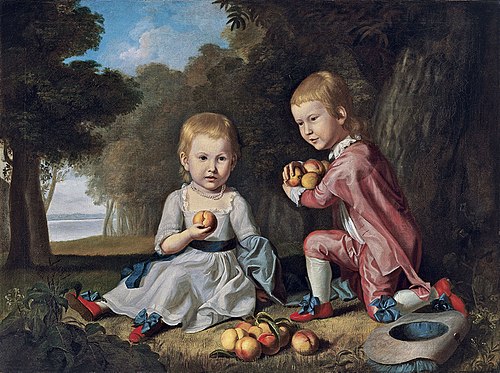 The Stewart Children, 1773, Charles Willson Peale