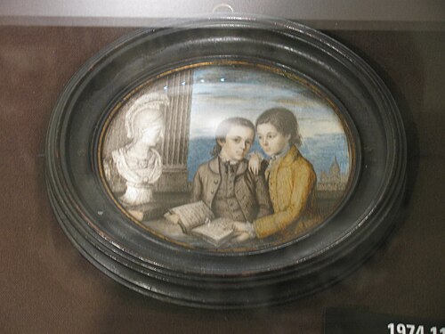 Mathias and Thomas Bordley, , Charles Willson Peale