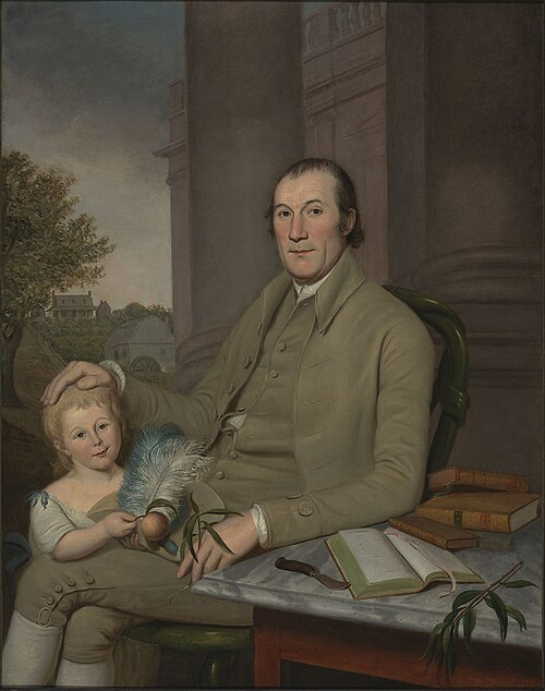 William Smith and His Grandson, 1788, Charles Willson Peale