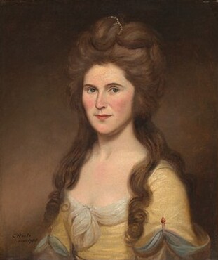 Rebecca Bryan White (Mrs. John White), 1788, Charles Willson Peale
