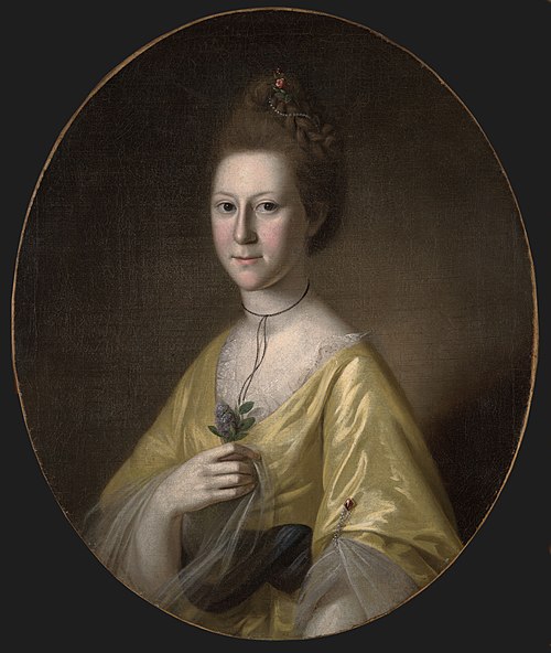 Mrs. James Maccubin Carroll (Sophia Gough) (1772-1816), 1790, Charles Willson Peale