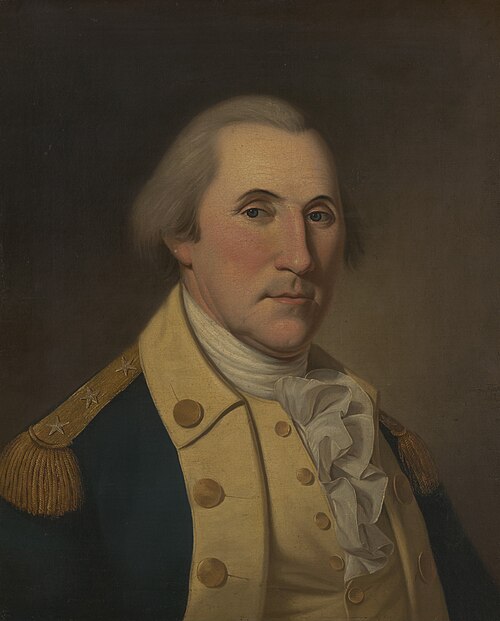 George Washington (1732-1799), LL.D. 1781, 1788, Charles Willson Peale