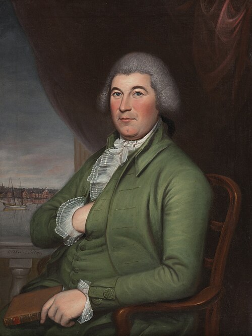 Christopher Hughes, 1789, Charles Willson Peale