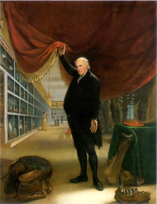 The Artist in His Museum, 1822, Charles Willson Peale