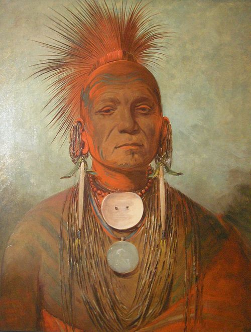 See-non-ty-a, an Iowa Medicine Man, 1844, George Catlin