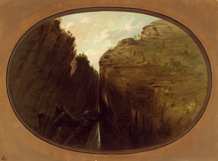 The Beetle Crevice, 1861, George Catlin