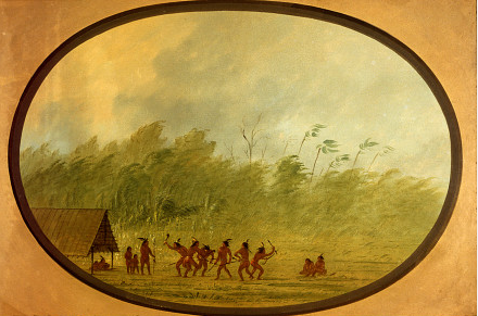 A Connibo Wigwam, 1861, George Catlin