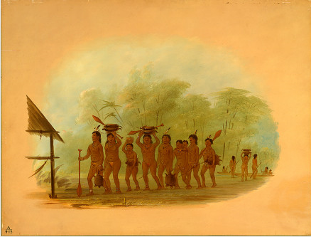 Return from a Turtle Hunt - Connibo, 1862, George Catlin