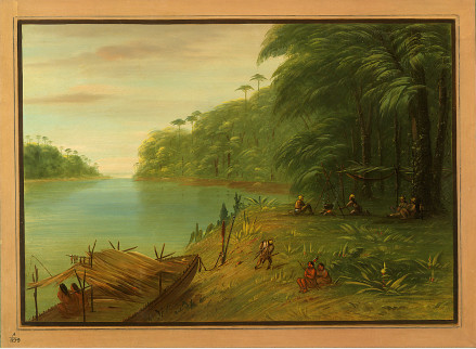 Shore of the Essequibo, 1864, George Catlin