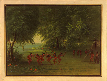 Tapuya Encampment, 1862, George Catlin